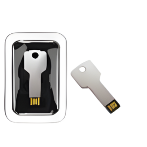 MEMORIA USB MODELO LLAVE C ESTUCHE METAL 16GB