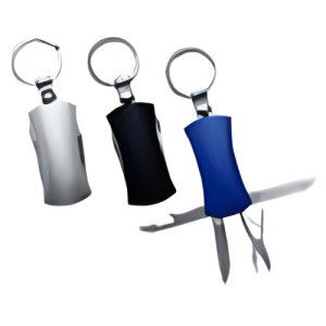 LLAVERO METAL 5 FUNCIONES