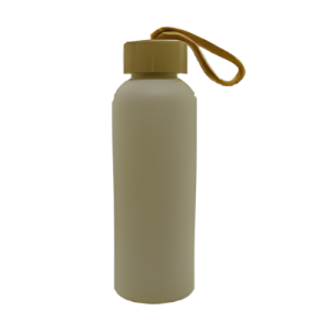 TOMATODO ECOLOGICO BAMBU Y LANYARD 550 ML