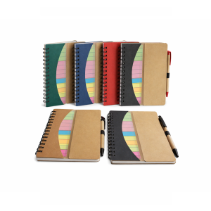 LIBRETA CON POST-IT Y REGLA