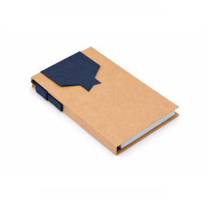 LIBRETA ECOLÓGICA CON POST-IT Y LAPICERO