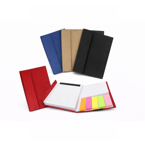 LIBRETA ECOLÓGICA CON POST-IT